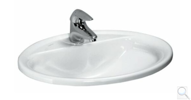 Umyvadlo Laufen Pro 56x44 cm otvor pro baterii uprostřed H8139510001041. obr. 1