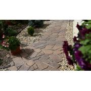 Venkovní betonová dlažba CSB CANTERA. povrch RELIÉF - barva NATURCOLOR CAOBA (4)