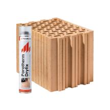 Cihla Porotherm 25 AKU Z Profi Dryfix - Akustická broušená