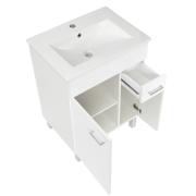 Koupelnová skříňka s umyvadlem Multi 60x46 cm bílá SPPONZA. obr. 3