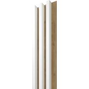 Obkladová lamela Fineza Spline Slim white bílá. im-1200-SPLINEWO3S-004 