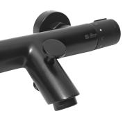 Vanová baterie S-Line Pro bez sprchového setu 150 mm černá mat SIKOBSLPRO222TC. obr. 7 