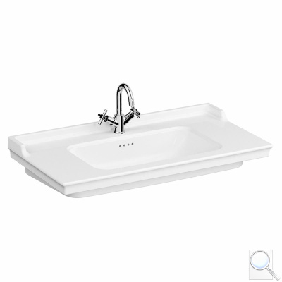 Umyvadlo Vitra Ricordi 80x53 cm otvor pro baterii uprostřed 7802-003-0001. 
