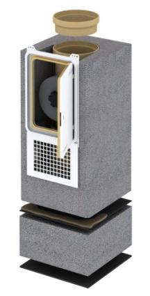 SCHIEDEL UNI ADVANCED – inovovaný třísložkový komínový systém