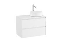 Koupelnová skříňka pod umyvadlo Roca ONA 79,4x58,3x45,7 cm bílá mat ONADESK802ZBMP