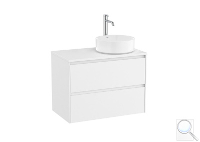Koupelnová skříňka pod umyvadlo Roca ONA 79,4x58,3x45,7 cm bílá mat ONADESK802ZBMP. obr. 1