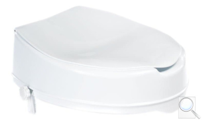 WC sedátko zvýšené pro seniory 10 cm, bílá A0071001. obr. 1