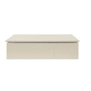 Koupelnová skříňka s krycí deskou SAT Feel 120x30x46 cm pískově béžová mat SATFEEL2120BED. obr. 2 
