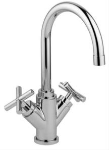 Umyvadlová baterie Paffoni Cruz s výpustí chrom QTV077