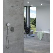 Sprchový systém SAT Project včetně podomítkového tělesa chrom lesk SATBPSETPRO1. obr. 2&nbsp;