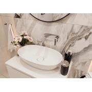 Umyvadlo na desku SAT Aula 60x36 cm bez otvoru pro baterii, bez přepadu SATAU6036. obr. 3&nbsp;