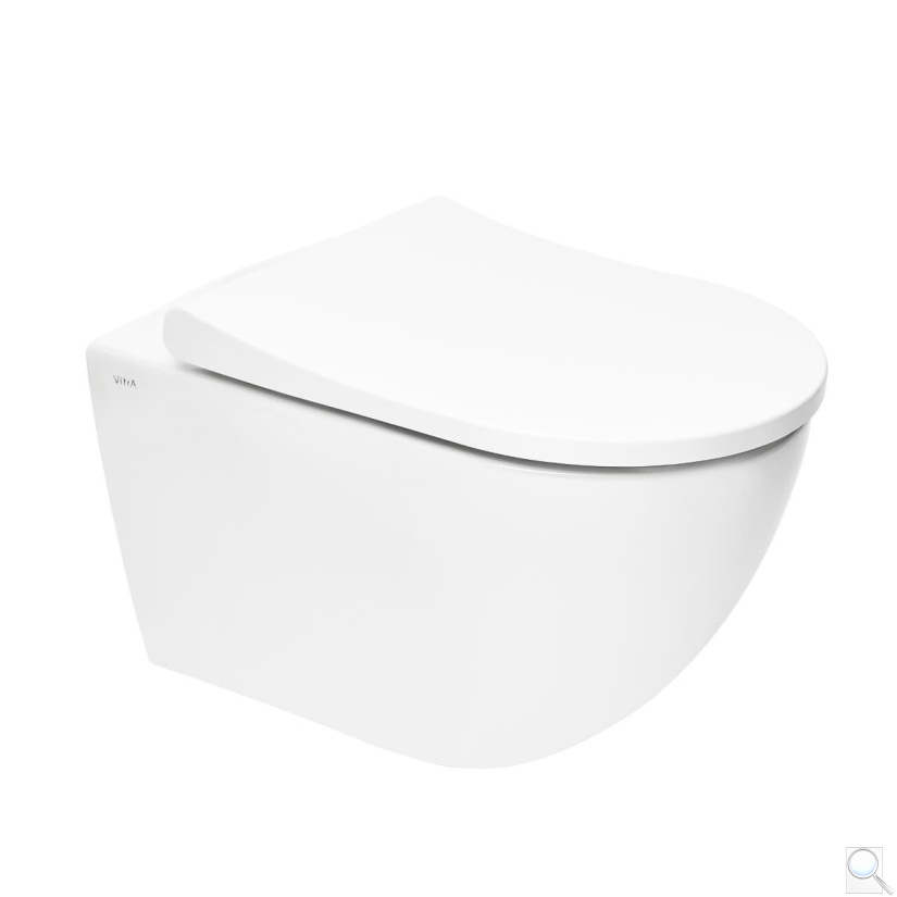 WC závěsné VitrA S60 bílé včetně sedátka softclose Duroplast, zadní odpad 7510-003-6288. obr. 1