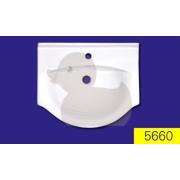 Koupelnová skříňka s umyvadlem Keramia Pro 60x50 cm bílá PRO60DV. obr. 5&nbsp;