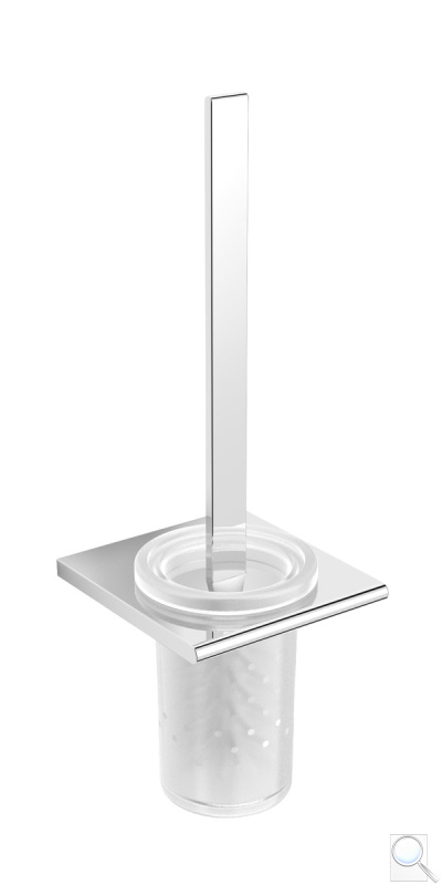 WC štětka SAT Evolution R chrom/mléčné sklo SATDEVOR37. obr. 1