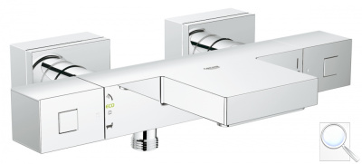 Termostat Grohe Grohtherm Cube s termostatickou baterií 150 mm chrom 34497000. 