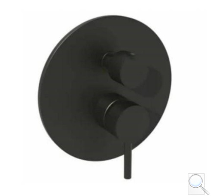 Sprchová baterie Paffoni Light s přepínačem černý mat LIG019NO. obr. 1