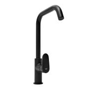 Dřezová baterie SAT Dark s otočným ramínkem černá mat SATBSDA280LC. obr. 4&nbsp;