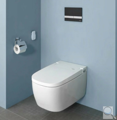 WC s bidetem závěsné Vitra V CARE 1.1 basic dálkový ovladač, 5674B003-6193. obr. 1