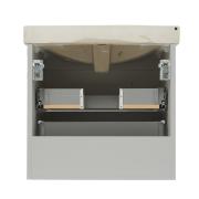 Koupelnová skříňka s umyvadlem Naturel Forli 60x45x46 cm šedá mat FORLI60GMUVER. obr. 5