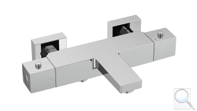 Vanová baterie Optima bez sprchového setu 150 mm chrom SIKOBST222H. 