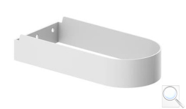 Konzole pod umyvadlo Ravak Yard 40x9x20 cm Bílá X01776. obr. 1