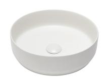 Umyvadlo na desku SAT Infinitio 39x39 cm mat bez otvoru pro baterii SATINF3939M