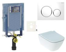 Závěsný WC set k zazdění Geberit Smyle SIKOGEZSMSS20