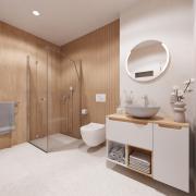 WC s bidetem závěsné SAT Infinitio včetně sedátka, zadní odpad SATINF011RREXPBFCT. obr. 15&nbsp;