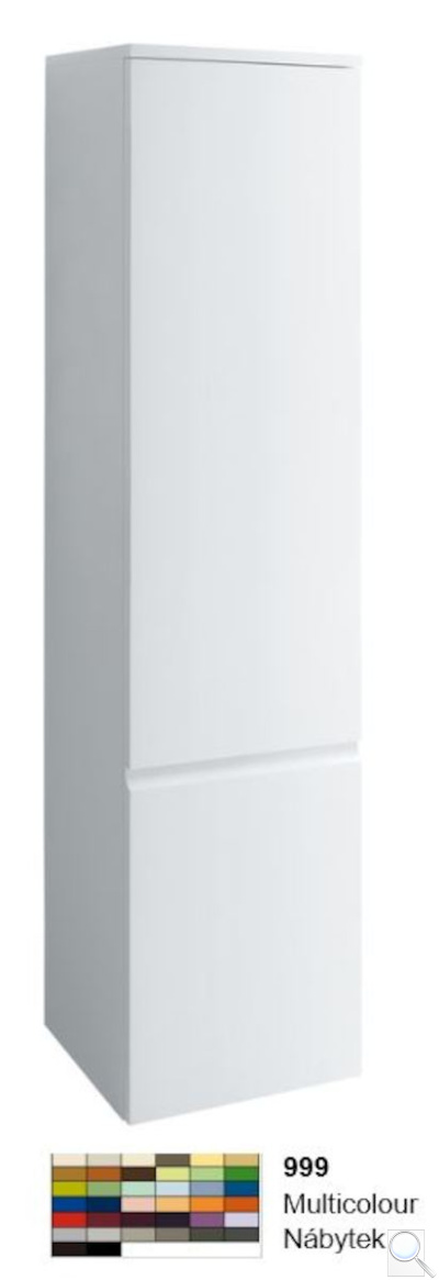 Koupelnová skříňka vysoká Laufen Pro 35x33,5x165 cm multicolor H4831220959991. bílá