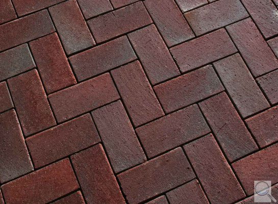 Cihlová dlažba P 409 gala ferrum. P 409 gala ferrum, cihlová dlažba