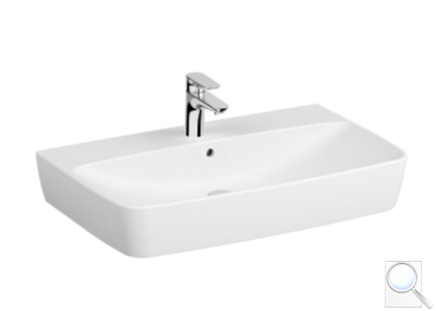 Umyvadlo na desku Vitra Shift 80x49,5 cm otvor pro baterii uprostřed 7080-003-0973. obr. 1