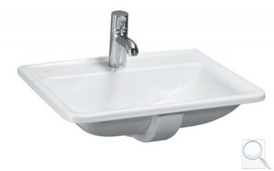 Zápustné umyvadlo Laufen Pro 56x45 cm otvor pro baterii uprostřed 1396.1.400.104.1 obr. 1