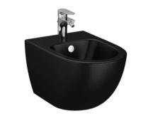 Bidet závěsný černý, vnitřní přívod RN020BL