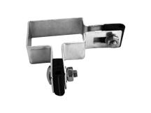 Příchytka na sloupek 60 x 40 mm rohová Zn