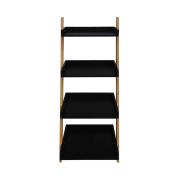 Set poličky a nosníků Naturel Home černá/ořech mat 53,5x134x40 cm HOMEP4C. obr. 2 