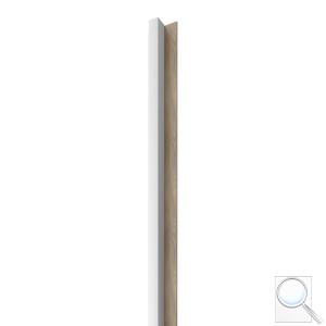 Obkladová Lamela Fineza Spline white 275 x 6,4 cm bílá