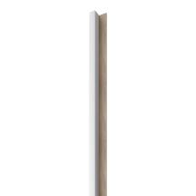 Obkladová Lamela Fineza Spline white 275 x 6,4 cm bílá