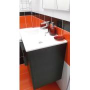 Koupelnová skříňka s umyvadlem Jika Plan 55x44,1x62,2 cm dub H4536121763021. obr. 5 