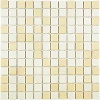 Skleněná mozaika Mosavit Combi béžová