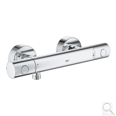 Termostat Grohe Grohtherm 800 Cosmopolitan s termostatickou baterií 150 mm chrom lesk G34765000. obr. 1