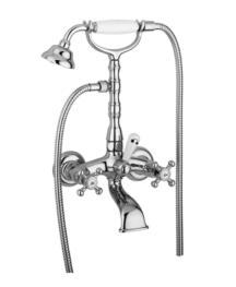 Vanová baterie Paffoni Belinda se sprchovým setem 150 mm chrom leFBLV023CR