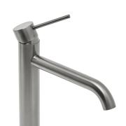 Vysoká umyvadlová baterie SAT Aurum bez výpusti broušený gun metal SATBAUR285BGM. obr. 3 