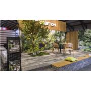 Venkovní betonová dlažba CSB LEGANTO. Povrch hladký - barva COLORMIX NOARBLANC