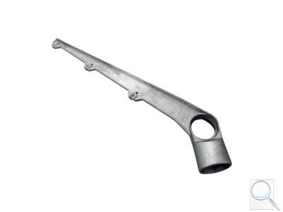 Bavolet na kulatý sloupek IDEAL® průměr 48 mm jednostranný hliníkový. 