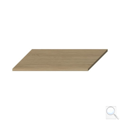 Deska pod umyvadlo Jika Mio-N 61x2x45 cm jasan H46J7120003421. obr. 1