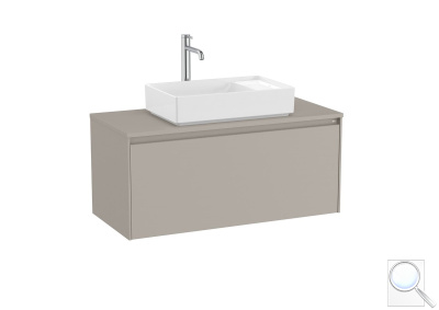 Koupelnová skříňka pod umyvadlo Roca Ona 99,4x44,3x45,7 cm písková mat ONADESK1001ZPM. obr. 1