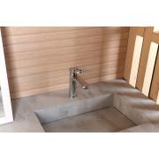 Umyvadlová baterie leštěná zlatá Fusion bez výpusti páka šikmá SATBSFU271KPN. obr. 5&nbsp;