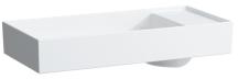 Umyvadlo na desku Laufen Kartell By Laufen 75x35 cm bez otvoru pro baterii, bez přepadu H8123320001121