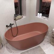 Vanová baterie SAT Aurum bez sprchového setu 150 mm černá matná SATBAUR222C. (6)