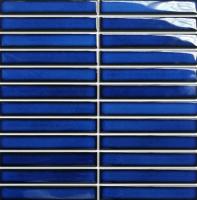 Keramická mozaika Premium Mosaic Kit Kat deep blue modrá